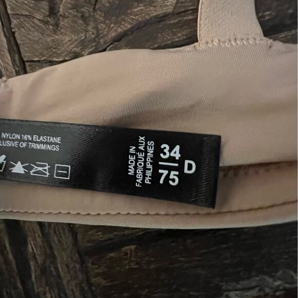 NWOT Montelle 9310 Pure Demi Cup T-Shirt Sand Bra – 34D - Picture 10 of 10